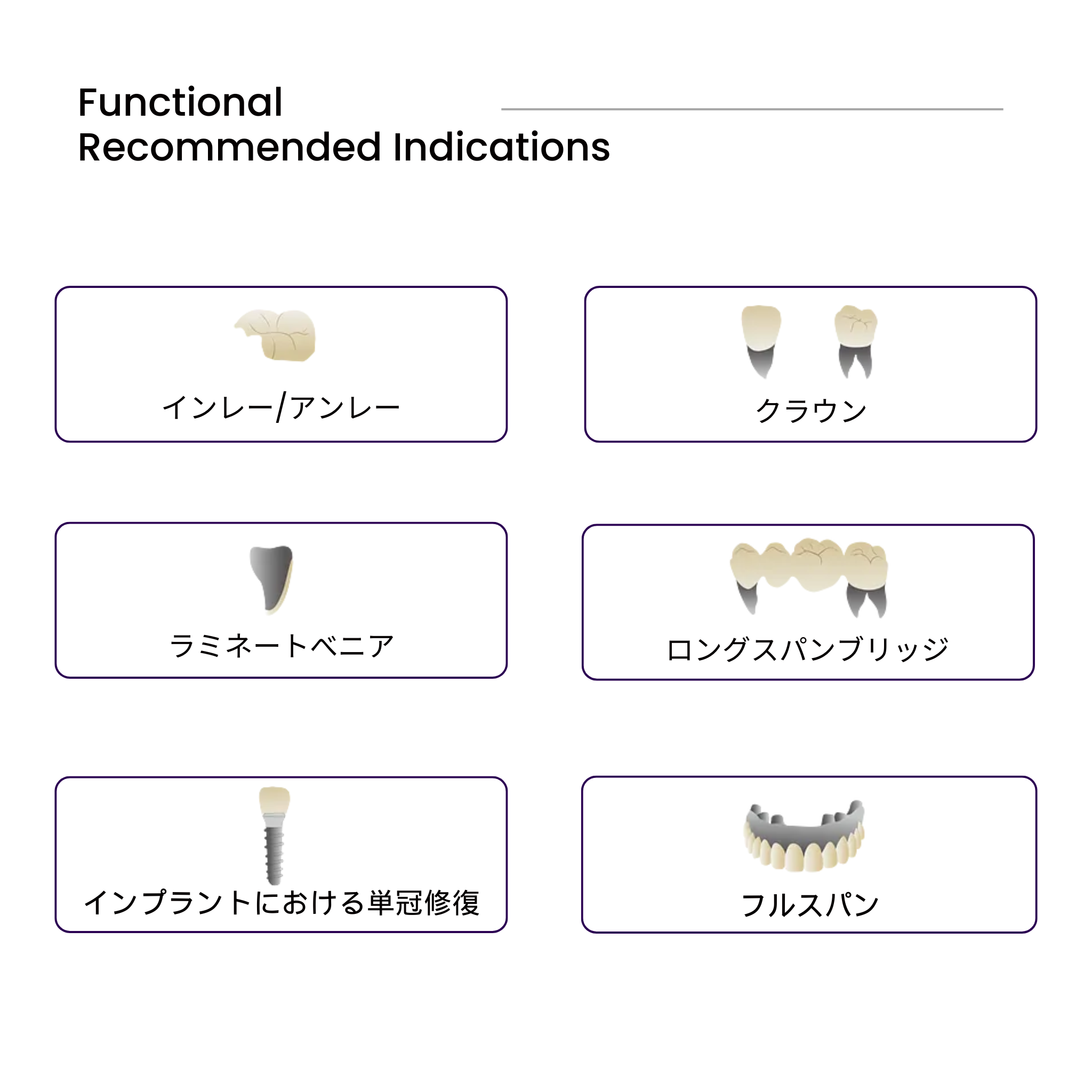 【Functional】UPCERA ジルコニア ファンクショナル