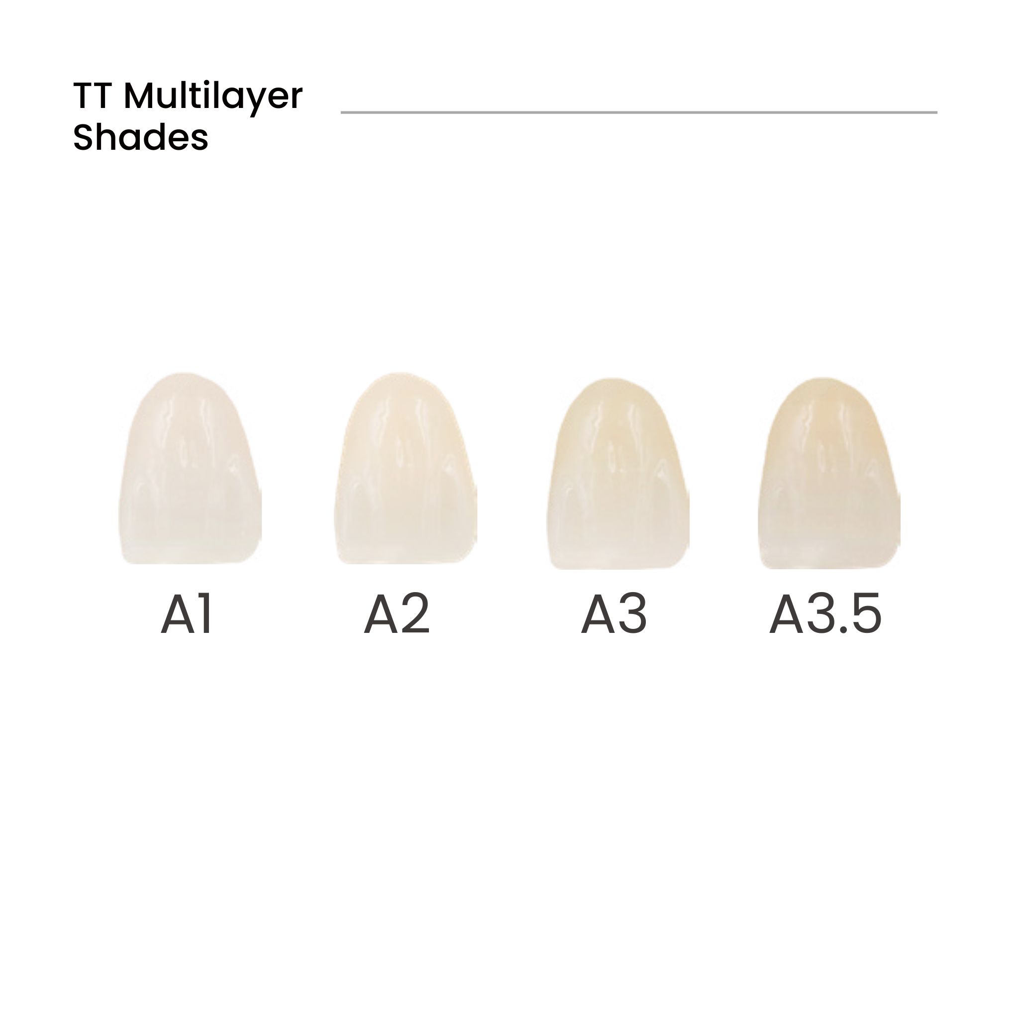 【TT Multilayer】UPCERA ジルコニア TT マルチレイヤー